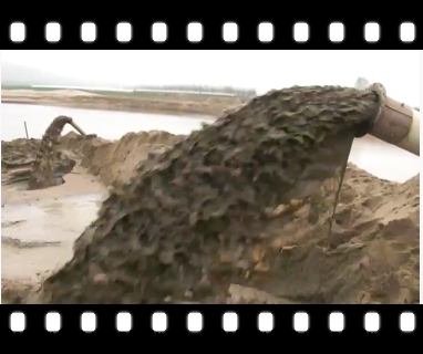 [视频]陕西10寸耐磨泥沙泵使用效果